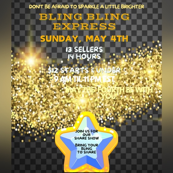 ✨Bling Bling Express ✨ Sunday, June 8th Come Join Us! - Picture 1 of 10